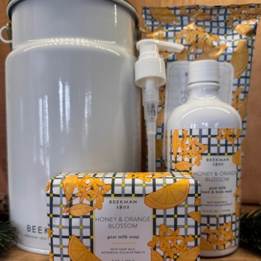Beekman 1802 - Milk Pail, Soap, Wipes & Body Wash